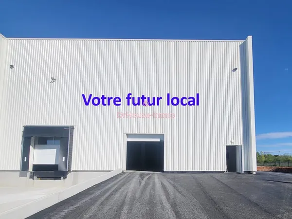 À LOUER : Local industriel professionnel 1 055 m² Valergues (34)