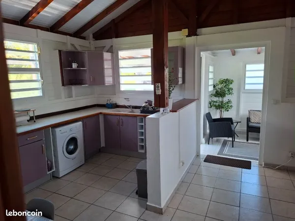 Bungalow f2 meublé