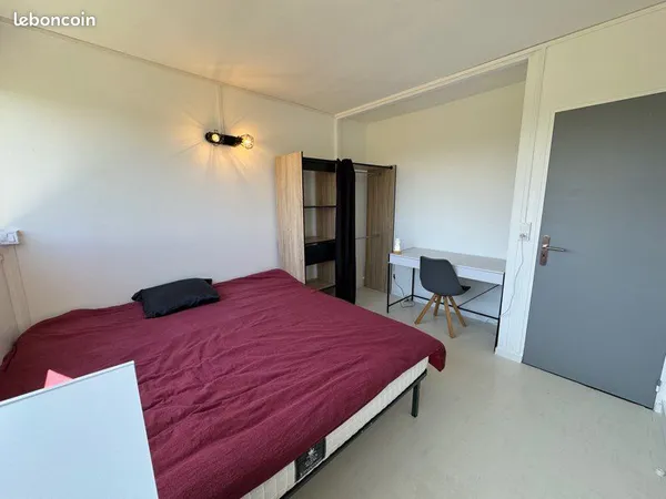 🏡 Chambre meublée haut de gamme - Centre-ville d'Alençon - 389 CC