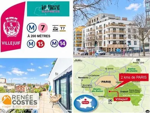Viager occupé - F72 ans - VILLEJUIF (94800)