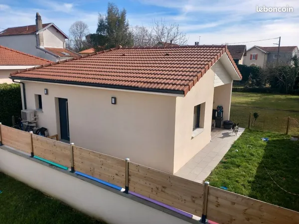 Maison 2 pièces avec jardin