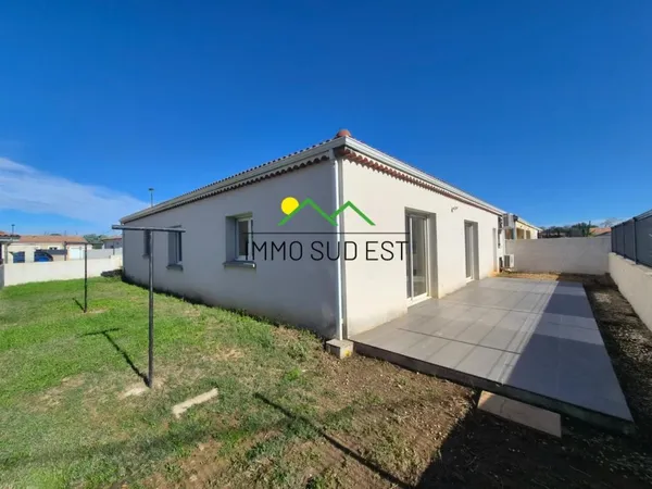 Exclusivité/ Pont d'isère/ Drôme/ Maison/ Terrain 411m²/ 4 chambres/ 110m² habitables/ garage