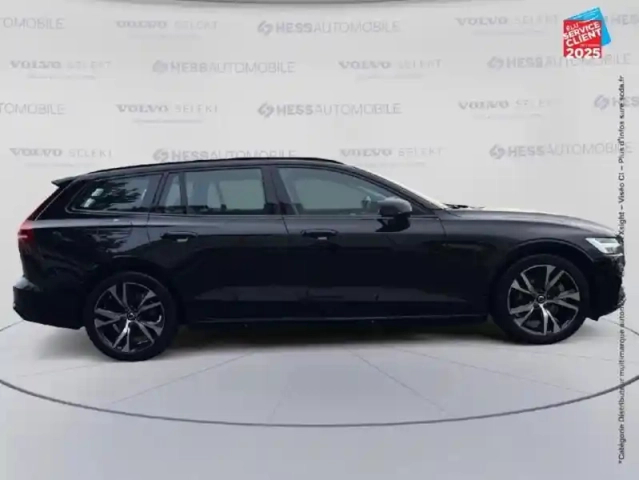Volvo V60 b4 197ch plus style dark dct 7 sieges cuir gps camera carplay — photo 4