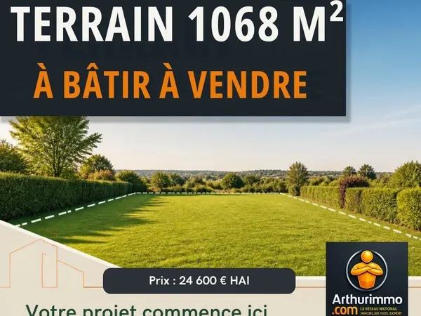 Terrain 1068 m² Mondrepuis