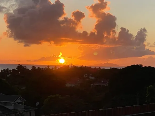 Villa vue mer French west indies