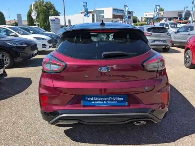 Ford Puma 1.0 flexifuel 125ch s&amp;s mhev st-line x vivid ruby edition — photo 5