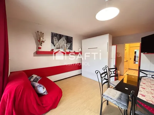 Studio 2/4 couchages au pied des pistes