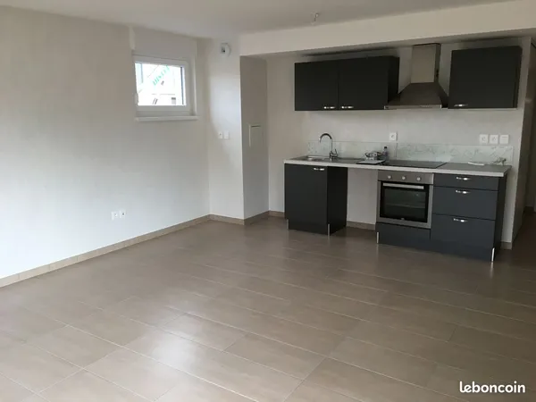 Grand 2 pièces de 52 m2 à Illkirch avec terrasse