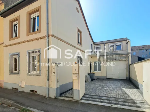MULHOUSE - MAISON FAMILIALE AUX VOLUMES GÉNÉREUX ! 169 m² habitables • 4 chambres • Double garage • 