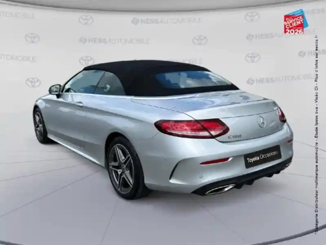 Mercedes Classe C cabriolet 180 156ch amg line euro6d-t — photo 8
