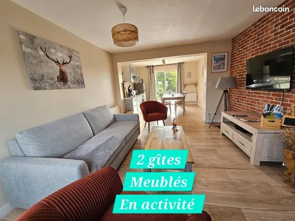Gîtes en activité ou habitation principale