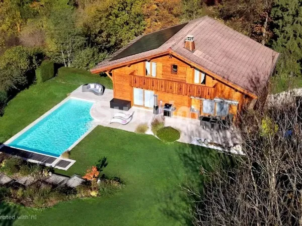 Chalet de 230 m² sur une parcelle de 2 700 m²