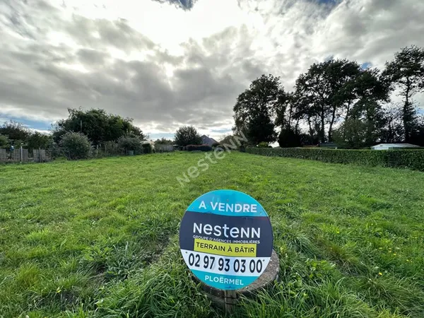 Terrain à bâtir de 1174 m² à Ploërmel (56800)