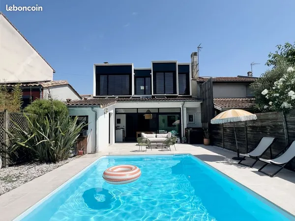 Double échoppe avec jardin & piscine - Talence Saint-Genès