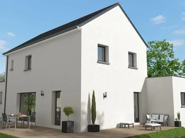 Projet de construction d'une maison 133 m² avec terrain à ANDOUILLE-NEUVILLE (35)