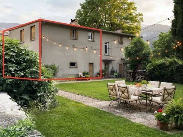 Logement avec terrain