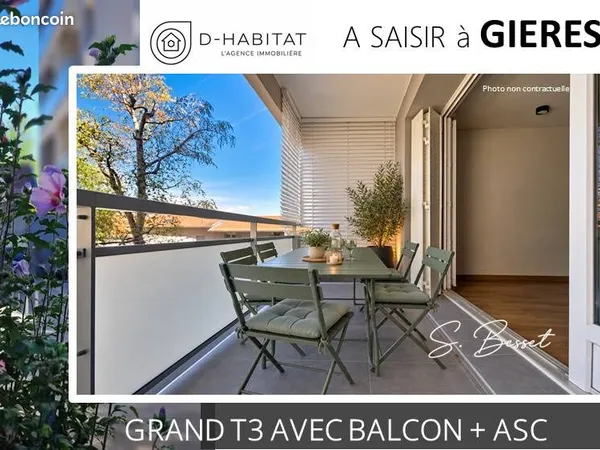 Appartement 3 pièces 74 m²