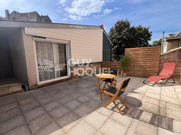 Bel Appartement meublé en duplex avec terrasse en centre-ville