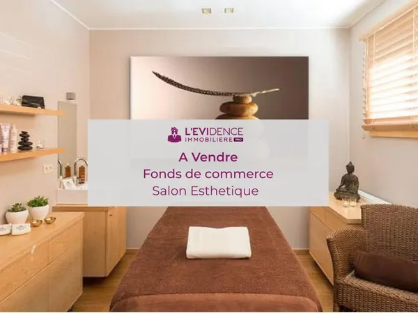 A vendre, fonds de commerce d'un salon d'esthétique haut de gamme en centre ville.Achat des murs com