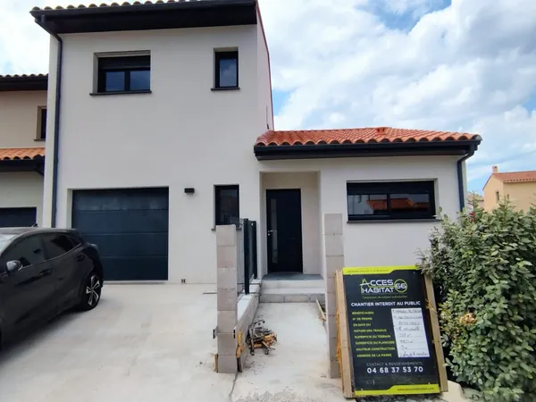 Terrain + maison 90 m²
