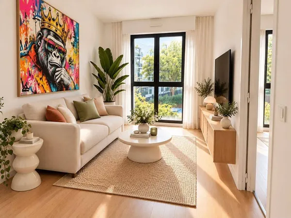 Appartement 2 pièces 35 m²