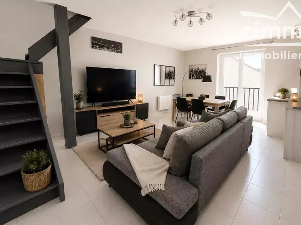 Duplex 54 m² – Faibles charges – Centre-ville
