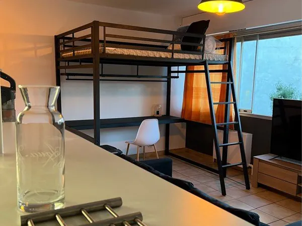 Rodez Studio meublé de 27m2 avec garage