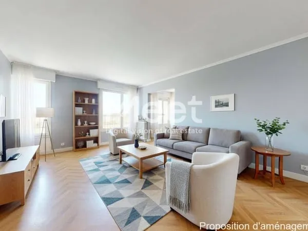 Appartement 4 pièces 74 m²