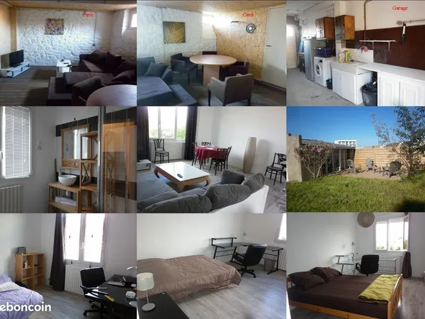 Chambre dans maison en colocation
