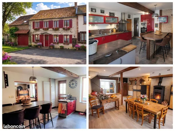 Maison de village au calme avec dépendances et équipements récents