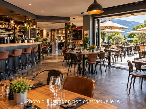 MARIGNIER 74970 - RESTAURANT-BAR- 133 M² AVEC TERRASSE