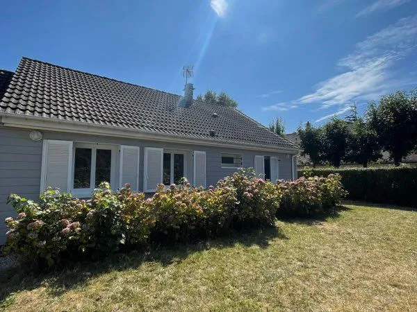 Maison de plain pied 3 chambres Octeville sur mer - terrain 831m2