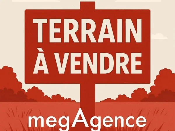 Terrain constructible de 407 m² en lotissement