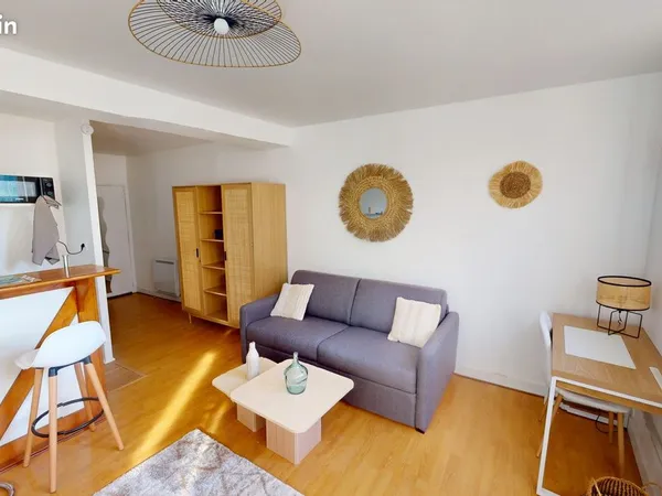 Studio 1 pièce 26 m²
