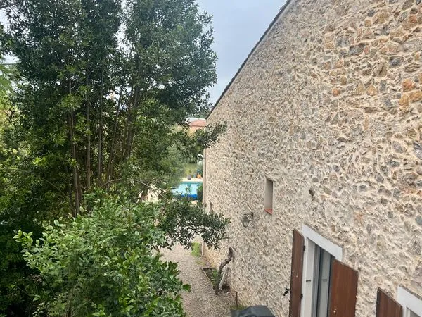 Maison de caractère jardin piscine