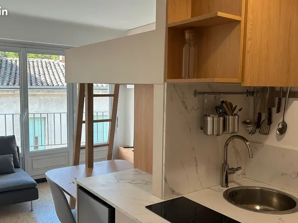 Studio meuble r+2 19m² renove boutonnet montpellier