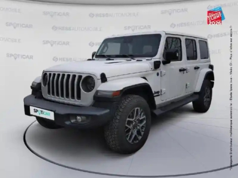 Jeep Wrangler unlimited 2.0 t 380ch 4xe 80th anniversary command-trac