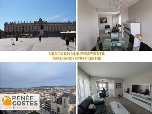 Vente en nue propriété - F71-H78 ans - NANCY (54000)