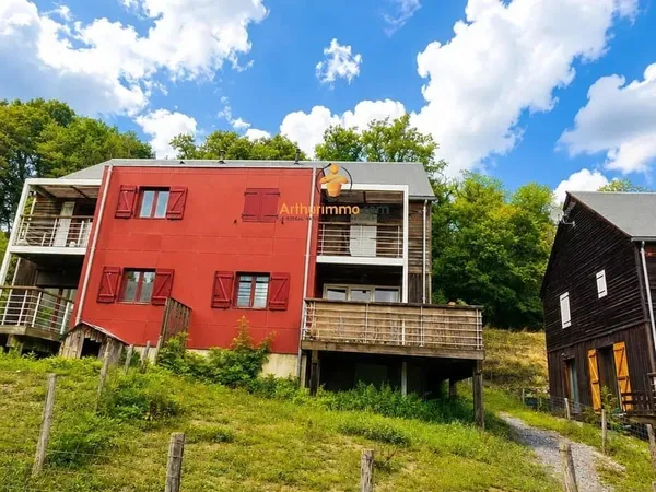 Maison de type 4 mitoyenne- Terrasse et jardin - Aspin