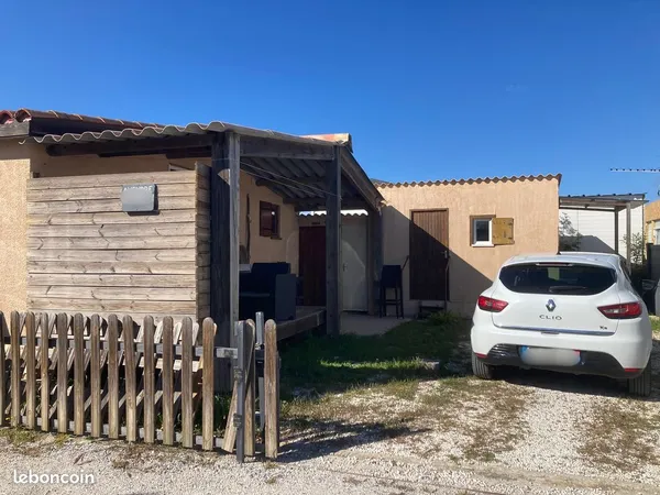 🏡 Vente chalet HLL - Camping Le Pavillon - Entre Sigean et Port-la-Nouvelle (11) - 46 000