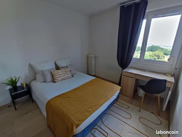 Chambre 1 pièce 17 m²