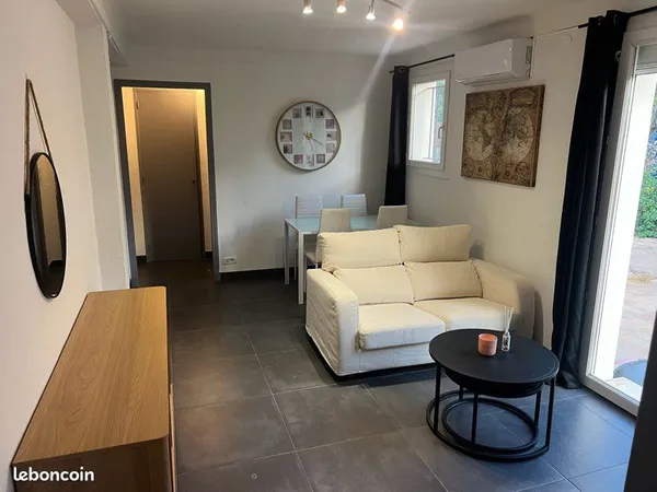 Charmant T2 meublé Canet Village