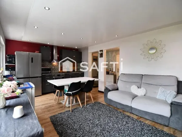 Maison 3 pièces 53 m²