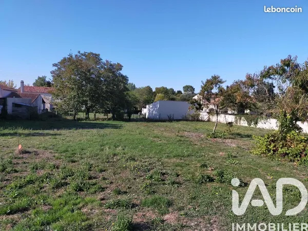 Terrain 1050 m² Bouillé-Courdault