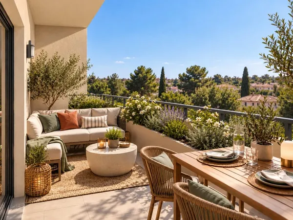 -SANS VIS A VIS BEAU 3P DE 60M² AVEC TERRASSE DE 8M² ET PARKINGS