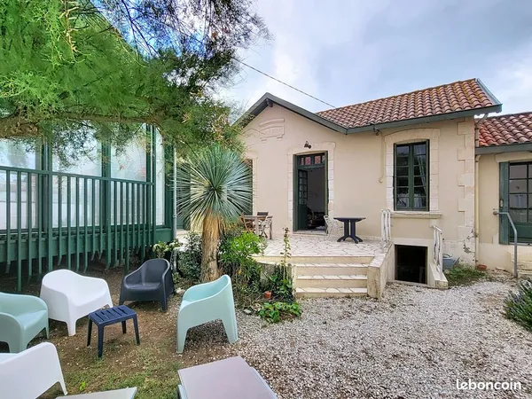 Maison 3 chambres-jardin- grand garage-proche plage