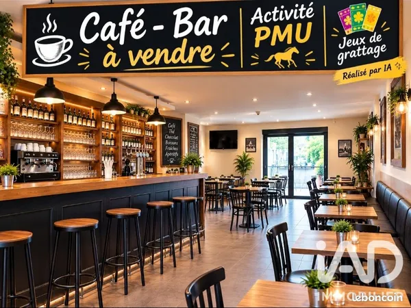 Bar, brasserie, tabac 73 m² Tarare