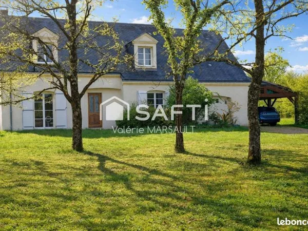 Maison 130 m² avec terrain 2500 m² au calme