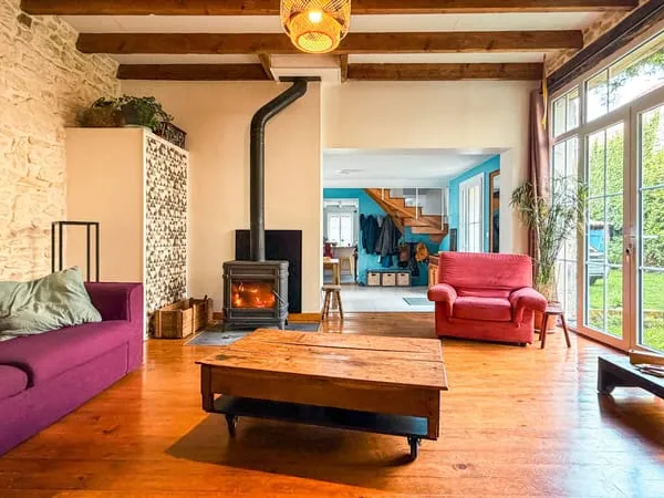 Maison 3 chambres et jardin