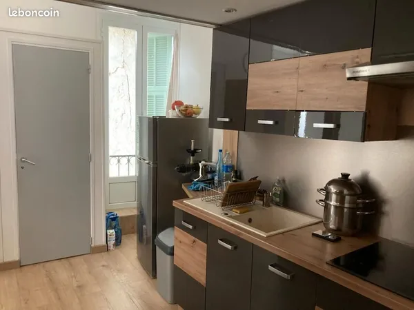 Duplex meublé centre Sospel calme absolu 36m2